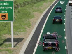 В Британии построят дорогу, которая сможет заряжать электромобили на ходу