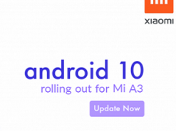 Выпущена ОС Android 10 для Xiaomi Mi A3