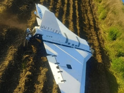 У Польщі публікують фото російського дрона "Гербера", що впав і не вибухнув