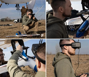 Український стартап Aerobavovna створив новітній аеростат, що може підіймати у повітря бойові системи РЕБ