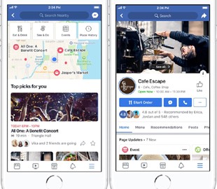 В мобильной версии Facebook стало проще взаимодействовать с бизнес-страницами
