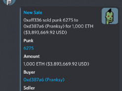 Коллекционер заработал $1,22 млн на перепродаже криптопанка за один день
