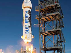 Blue Origin назвала дату следующего туристического полета в космос