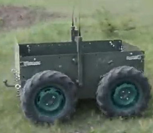 Наземний броньований дрон створили українські розробники