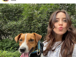 Ловелас Патрон: знаменитий пес сфотографувався ще з однією зіркою