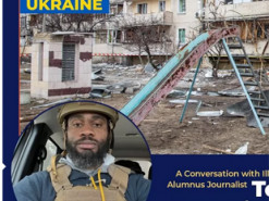 Репортер-американец под лозунгом "Слава Украине!" освещал войну из Киева, – НСЖУ