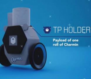 Разработан робот для доставки туалетной бумаги