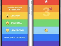 Для iPhone X выпустили игру, в которую нужно играть бровями