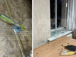 У Бєлгороді «коктейлями Молотова» закидали військкомат