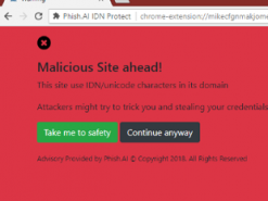 Новое расширение для Chrome защитит от гомографических атак