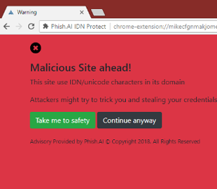 Новое расширение для Chrome защитит от гомографических атак