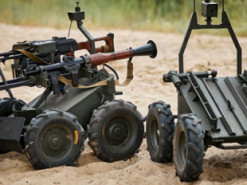 Українські розробники об’єднали турель з естонською наземною платформою