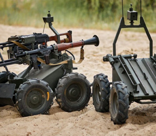 Українські розробники об’єднали турель з естонською наземною платформою