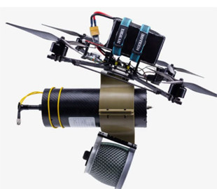 В Україні створено FPV-дрон з інноваційною системою управління по кабелю