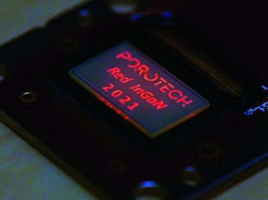 Анонсирован первый микродисплей на красных светодиодах