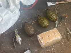 На Київщині патрульні зупинили водія з наркотиками та гранатами