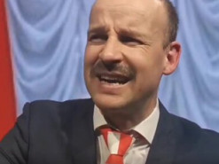 Юрій Великий з "Квартал 95" розсмішив пародією на Олександра Лукашенка, який радіє санкціям