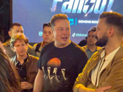 Ілон Маск заглянув на вечірку авторів серіалу Fallout