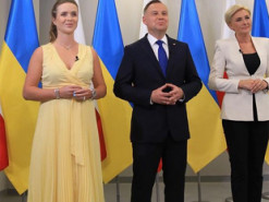 Еліна Світоліна зустрілася з президентом Польщі. Фото