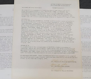 Документ про заснування Apple з підписом Стіва Джобса виставлять на аукціон: його оцінюють у $4 мільйони