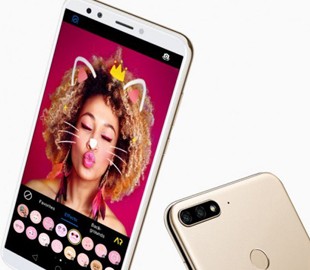 Huawei представила безрамочный смартфон Y7 Prime (2018)