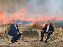 Страна в огне, а я на рыбалке: Лукашенко стал персонажем меткой фотожабы