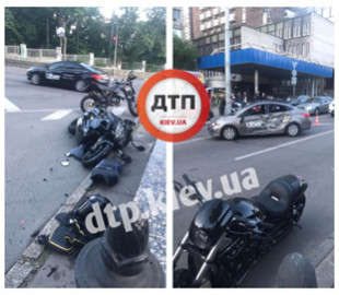 В Киеве водитель Uber сбил мотоциклиста. Без отца остались 4 детей
