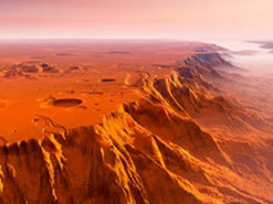 Ученые доказали существование на Марсе бурных рек