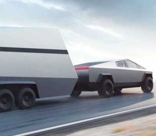 Tesla Cybertruck получит высокотехнологичный интерфейс для упрощения буксировки грузов