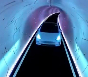 Компания Маска показала скучный туннель под Вегасом