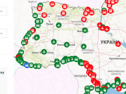 ДПСУ запустила карту завантаженості пунктів пропуску на кордонах