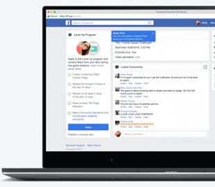 Facebook запустила страницу с игровыми стримами и будет помогать авторам-новичкам