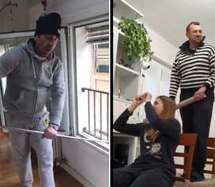 Мережу смішить відео з італійцями, які вдають катання на гондолі на стільцях