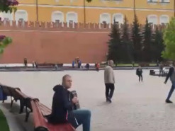 Біля кремля пролунала "Ой, у лузі червона калина"