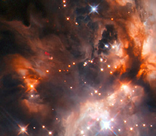 На сайте телескопа «Хаббл» появилось фото звёздного "детского сада"