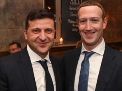 Зеленский показал фото с Цукербергом