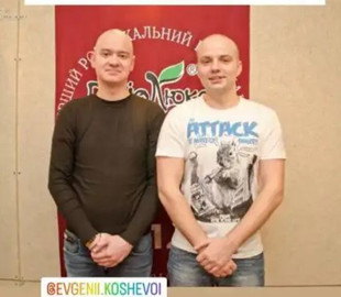 Слава Дьомін показав, як виглядав з Євгеном Кошовим 11 років тому