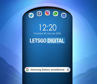 У Samsung может появиться смартфон со скруглённым корпусом и трёхсекционным экраном