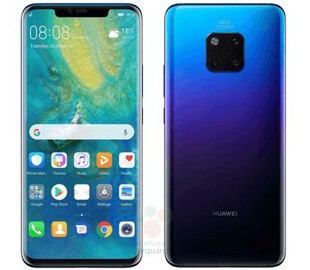 Все характеристики и новый рендер Huawei Mate 20 Pro