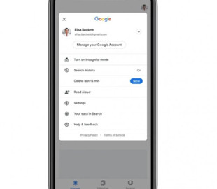 Google добавила возможность экстренно удалять последние 15 минут истории поиска