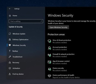 Система безопасности Windows блокирует установку новой версии Windows 10