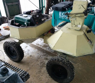 Федоров показав робота-штурмовика “Залізний лицар”