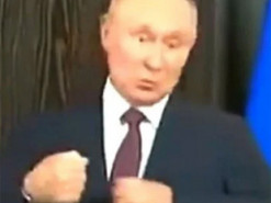 З’явилося відео, яке пояснює неадекватну поведінку диктатора Путіна перед зустріччю з Ердоганом