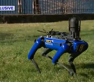 Полицейский робо-пес «участвовал» в освобождении заложников