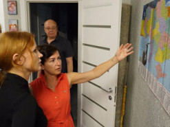 Голівудська акторка Джессіка Честейн відвідала Ірпінь