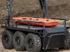 В Україні запустили у серійне виробництво робота, який може евакуювати одразу двох поранених