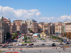 В сети показали, как после войны восстанавливали Майдан Незалежности в Киеве в 1948-м году. Фото