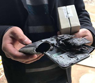 Смартфон Samsung взорвался и покалечил ребенка