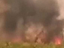 У Ростовській області росії спалахнула масштабна пожежа