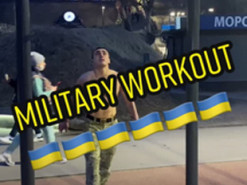 Workout по-военному: офицер ВСУ публикует видео своего хобби, пропагандируя спорт и здоровый образ жизни